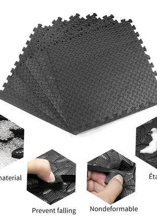 Gummi Sport Puzzle Matten