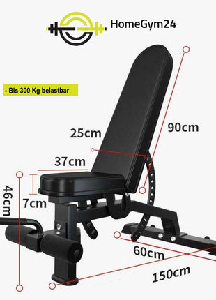 New: adjustable weight bench